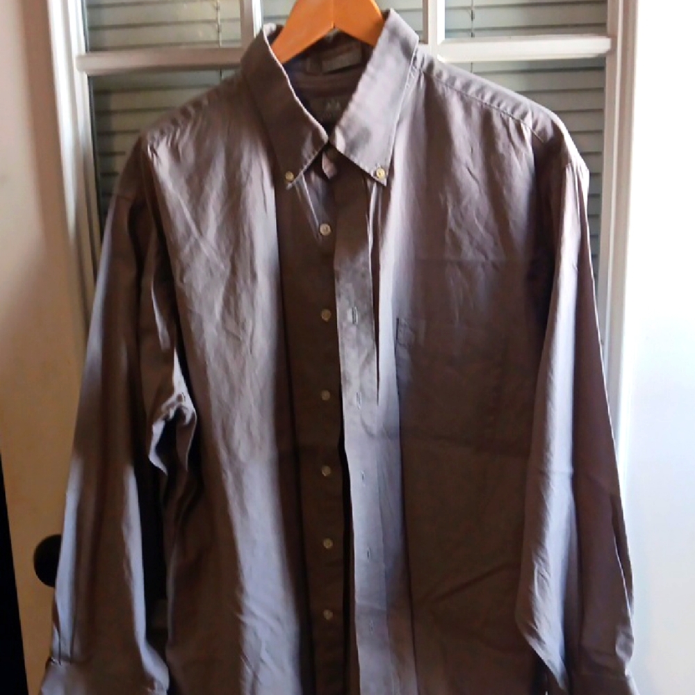 Stafford Men's Gray Shirt